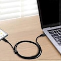 Pikkukuva 5 / 5: PD60W Pikalatauskaapeli 3A USB3.2 Tulo Type C Lähtö Virtajohto 10Gbps USB A - USB C Tiedonsiirtokaapeli 1m