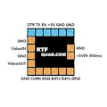 Pikkukuva 4 / 5: FPV Mini Micro-OSD Mini OSD SP Racing CC3D Naze32 F3 F4 lennonohjaimelle