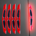 Miniatyrbillede 4 af 4: Bil Dør Anti-Kollision Sticker, 4Pcs Anti-Kollision Strip, Unive