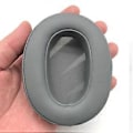 Miniatyrbild 4 av 5: Öronkuddar i läder Svampöverdrag Öronkuddar för So-ny WH-XB900N Headset Reservdelar Mjuka att Bära Memory Foam Svart Black
