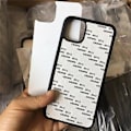 Miniatyrbillede 4 af 4: 10 stk. 2D blankt sublimations-telefoncover til iPhone 14 Pro