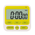 Miniatyrbild 4 av 5: 1 st svart digital kökstimer med stor LCD-skärm, Adju