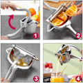 Miniatyrbillede 3 af 5: Heavy Duty Manuel Frugtpresser Presser Citron Appelsinpresser Citrus