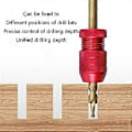 Miniatyrbillede 2 af 5: Borestopkrans, der nemt kan justeres til forskellige positioner, borebitsdybdekontrol, aluminiums borestop Adjustable Stopper T