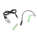 Pikkukuva 2 / 5: USB - 3VLR6 AA-pariston korvaava kaapeli USB-virtamuuntimet leluille lämpömittareille kaukosäätimille Korvaa 2 kpl 1,5 V AA-paristoa