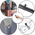 Miniatyrbillede 2 af 4: 10 stk. elastiske reb kugle elastiske reb presenning elastiske reb binde stropper elastiske kuglereb telt fix reb, sort