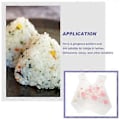 Miniatyrbillede 3 af 4: 100 stk. Engangs Let Riv Emballagepose Risbolle Indpakningspapir Onigiri Indpakningspapir Risbolle Emballageposer