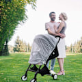 Miniatyrbilde 5 av 5: Hvit universell babymyggnetting for barnevogn, bærebag, paraply