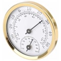 Miniatyrbild 4 av 4: Analog inomhus termometer hygrometer - fuktighet temperatur display
