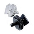 Miniatyrbillede 4 af 5: Metal Hot Shoe Adapter til DSLR-kameraer med 1/4 tomme skrue, stærk og pålidelig stativpladeskrue til langvarig brug, sort Black
