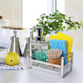 Miniatyrbild 3 av 5: Silver, 7,2 * 4 * 3,5 tum disktrasehållare, kökstillbehör sh