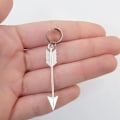 Miniatyrbillede 3 af 5: Ring Cuff Øreringe Sølv Dangle Brusk Øreringe Manchetter Øreringe Cli