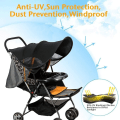Miniatyrbillede 2 af 5: Universal barnevognssolskærm Anti-UV UPF50+ Canopy Auv