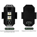 Miniatyrbillede 3 af 5: LED Fly Strobe Lys, Mini Drone Strobe Lys, Drone Anti-kollisionslys, Multifunktionel Lommelygte til RC Motorcykel Bil, Udendørs Cykel