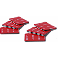 Miniatyrbilde 1 av 5: Reservedeler 3M flate limfester for GoPro og SJCAM Action Ca