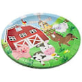 Miniatyrbilde 1 av 4: Gård Ku Ranch Kylling Dyr Barnebursdag Servise Papirbrett Papirkopp Serviett Dekorasjon Festutstyr (stil3371)