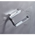 Miniatyrbillede 3 af 5: Universal tilbehør toiletrulleholder forkromet, kreativ a