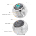 Miniatyrbilde 4 av 5: 1 stk flytende solcelledamlys LED-belysning automatisk fargeendring