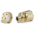 Miniatyrbillede 2 af 5: 2 stk. messing haveslange hurtigstik, hurtigstik til haveslange 1/2\" hurtigstik，Fonepro