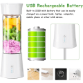 Miniatyrbillede 5 af 5: 78*240mm Hvid US Mini Blender Frugt Juice Press Smoothie Blender