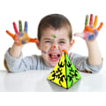 Miniatyrbilde 5 av 5: QY Toys 3x3 Pyraminx Gear Cube 3x3x3 Pyramid Speed ??Magic 3D Tri