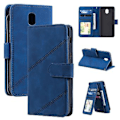 Pikkukuva 1 / 5: Skin Feel -nahkakotelo Samsung Galaxy J5 2017 -puhelimelle Blue