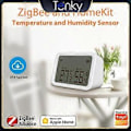 Miniatyrbild 2 av 5: Termometer Batteridriven 2.4ghz Smart Temperatursensor Tuya LCD-skärm Med