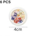 Miniatyrbillede 2 af 4: 6 stk. 3D sommerfugl negle charm DIY neglekunst design