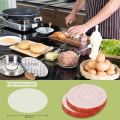 Miniatyrbillede 5 af 5: Hamburgerpresser i rustfrit stål, 5 tommer, non-stick