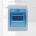 Miniatyrbild 5 av 5: 2-3/3-4 Vägs Plast Distributionsbox Transparent Lock Strömfördelning för Skyddsbox För Mini Strömbrytare 2-3 way