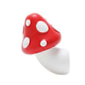 Pikkukuva 1 / 5: Hartsimagneettitarra Sarjakuva 3D Punainen Sieni Jääkaappimagneetti Luova Taidelahja Matkamuisto Kodin Koristeet pointed mushroom