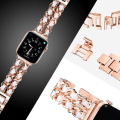 Miniatyrbild 3 av 4: Roséguld vitt 38/40/41mm, armband för Apple Watch serie 9/se