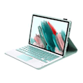 Pikkukuva 4 / 4: Näppäimistö + Kotelo Samsung Galaxy Tab A8 2021 Vaaleanvihreä Light green