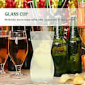 Miniatyrbild 4 av 4: 1 st Glas Kopp Naken Kvinna Kopp Kroppsformad Kopp Nattklubb Vinglas Behållare