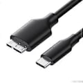Miniatyrbild 1 av 5: USB C till B 3.0 Kabel Snabb Datasynkroniseringssladd För Bärbara Datorer Hårddisk USB Typ C B Kabel 1m