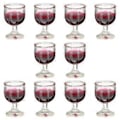 Miniatyrbillede 1 af 2: 10 stk. Miniature Vinglas Champagneglas til 1/12 Dukkehus Tilbehør Køkken Haveindretning