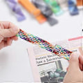 Miniatyrbillede 5 af 5: Justerbar flettet nylon urrem i vævet stil til Huawei Watch Fit 3 Style H
