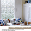 Miniatyrbilde 5 av 5: Non-Adhesive Window Film Stained Glass Window Film Static Froste