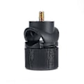 Miniatyrbillede 1 af 5: Multifunktionel Lang Arms Lysstativ Monteringsadapter Clip 2-Huls/1-Huls Beslag Montering til 12-22mm Rør Stang Sort/Gul Sort Black B