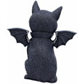 Miniatyrbillede 3 af 4: Nemesis Now Winged Malpuss Occult Kat Figur - Polyresin - Sort