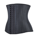 Miniatyrbillede 1 af 5: Kvinders 3-krog latex shaper (sort XL), taljetræner stram ches