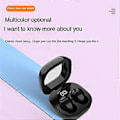 Pikkukuva 4 / 5: Näkymättömät nappikuulokkeet nukkumiseen, langattomat mini-kuulokkeet Bluetooth 5.3, piilotetut kuulokkeet
