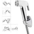 Miniatyrbilde 4 av 5: Bidet spraysett, multifunksjonell ABS for baderomstoalett