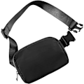 Pikkukuva 1 / 5: （musta）Crossbody Fanny Packs Unisex Mini Vyötärölaukut Naisille