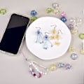 Miniatyrbilde 2 av 5: 10 stk. Elegante Akryl Klokkeanheng Akryl Multi Petal Blomsterperlehetter for DIY Smykker og Håndverksprosjekter Multi Multi