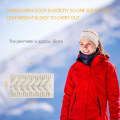 Miniatyrbilde 3 av 5: Beige - Dame Vinter Hodebånd Vridde Ull Hodebånd Øremuff Hår