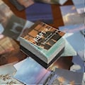 Miniatyrbillede 1 af 5: 400 Ark Retro Håndværkspapir Dekorationspapir Memoblok Lille Notesbog Multifunktionel Skriveblok Skoleartikler Pastoral time