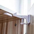 Pikkukuva 5 / 5: Kaapin lukot Lapsiturvalliset salvat - 12 pakkausta vauvan turvallisuuskaappi
