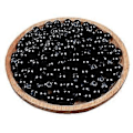 Miniatyrbillede 1 af 5: 10 stk. 10 mm Cheongsam Perlemors DIY Syknapper til Tangdragt Hanfu Resin Be 18 (sort) 18 (black)
