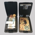 Miniatyrbillede 3 af 5: (sort) Tegnebog med RFID-beskyttelse - Kompakt og minimalistisk bil